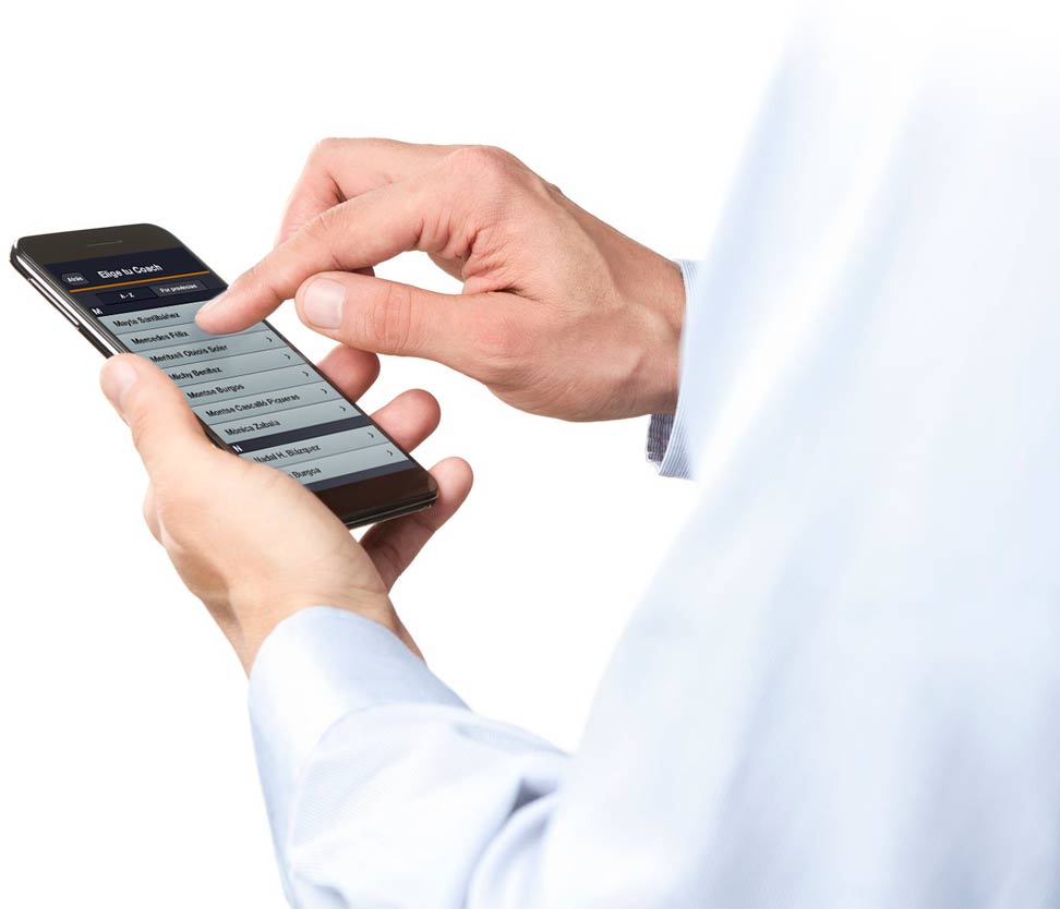 Pantalla de Mis sesiones de Mentormy 1ª App gratuita al servicio del Coaching